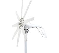 générateur d'éolienne 2000W, 8 pales pour une grande efficacité, design étanche pour une longue durée de vie, 2000 W, 8 pales, 12V, Éolienne seule