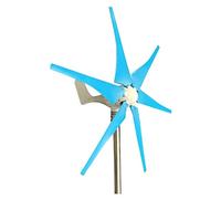 Générateur d'éolienne 400 W pour usage domestique - 12 V/24 V/48 V Moulin à vent à faible bruit avec contrôleur, solution d'énergie renouvelable efficace pour la vie hors réseau