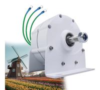 Générateur d'éolienne à aimant permanent à faible tr/min 24 V 12 000 W Moteur sans engrenage pour usage domestique Solution d'énergie DIY