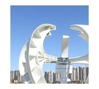 Générateur d'éolienne à axe vertical 3000 W pour la maison - 12 V/24 V/48 V MPPT, moulin à vent à faible bruit pour ferme et jardin, solution énergétique efficace