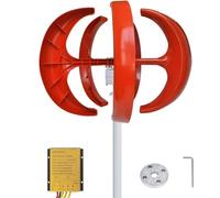 Générateur d'éolienne à axe vertical - Moteur à aimant permanent 12 V pour usage domestique et industriel - Solution d'énergie éolienne écologique efficace