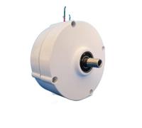 Générateur d'éolienne, Générateur à aimant permanent faible vitesse 100 W 200 300 12 V/24 V Moteur domestique d'éolienne horizontale DIY pour Marine, RV, Maison(With Base,24V,200W)