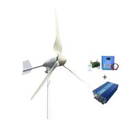 Générateur D'éolienne Horizontale Électrique À Haut Rendement 5KW 10KW 15KW 20KW 48v 96v Triphasé Ensemble Complet For La Maison Applications Larges(Off Grid System,48V,5KW)