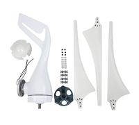 Générateur d'éolienne S3 300 W triphasé à aimant permanent AC réglable automatiquement pour une utilisation domestique hors réseau avec 3 lames en fibre de nylon de 630 mm (12V)