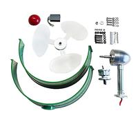 Générateur d'éoliennes 300 W Réglage automatique de 300 W Direction à 360 degrés Générateur de petits modes de vent Génération d'énergie efficace hautement stable pour (48 V)