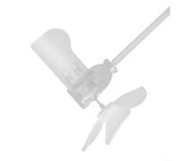 Générateur d'éoliennes en plastique, plus petit éolien fonctionnel pour l'enseignement et les expériences, rotation à 360° pour un alignement automatique vers la direction du vent