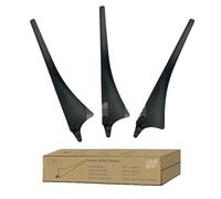 Générateur d'éoliennes, Lame en fibre de carbone haute résistance, Accessoires pour éoliennes horizontales, Blade-3DBK, 3 lames