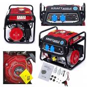 Générateur d'Essence 1500W 230V 3PS Voltmètre 12V Secours 4-Temps