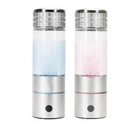 Générateur d'hydrogène, Bouteille d'eau 370 ML, gobelet Portable Riche en hydrogène, jusqu'à 2 000-2 500 ppb, ioniseur d'eau hydrogène avec Technologie PEM, gobelet santé