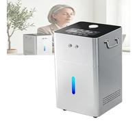 Générateur d'hydrogène et d'oxygène portable, Machine d'inhalation d'oxy-hydrogène domestique, démarrage à une touche, équipement de soins du corps de bureau à faible bruit(1200ml)