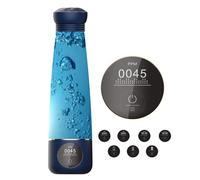 Générateur d'hydrogène Riche, Bouteille d'eau ioniseur d'électrolyse alcaline 1800 mAh, Technologie SPE, jusqu'à 3000-5000 PPB, Bouteille d'eau d'hydrogène antioxydante