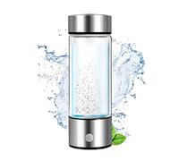 Générateur d'hydrogène Riche Loniseur D'eau Hydrogène 450ML, Machine Alcaline D'ioniseur d'eau Avec Portable Rechargable, Générateur d'eau Ionisée Anti-âge Antioxydant, Concentration Jusqu'à 1200 PPb