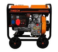 Générateur Diesel 5Kva à Cadre Ouvert 10CV Triphasé -5000W 230/400V ATS Intégré