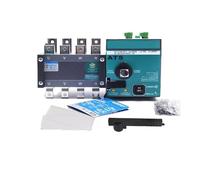 Générateur diesel AISIKAI ATS 100 A, 160 A, 250 A, 4 pôles, double alimentation, commutateur de transfert automatique, générateur monophasé triphasé, pièces, AC 220 V(AISIKAI 250A 4P)