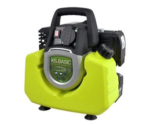 Générateur d'inverter KSB 10i Générateur électrique 1000 W Conversion électronique de l'énergie électrique Groupe de secours pour consommation d'énergie sensible Moteur Euro 5 Prise Schuko 230V IP23M