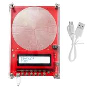 Générateur d'ondes de Schumann, générateur d'impulsions à ultra basse fréquence de 7,83 Hz, générateur de résonance d'ondes sinusoïdales de Schumann à fréquence réglable(Red)