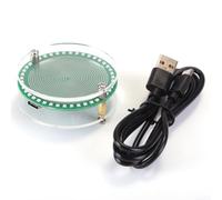 Générateur d'ondes Schumann avec lumière LED RVB pour la méditation, la concentration et la relaxation, utilisation à domicile ou au bureau