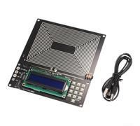 Générateur d'ondes Schumann réglable de 0,01 Hz à 99999 Hz, source de signal à onde sinusoïdale pure avec oscillateur en cristal pour méditation, recherche, détente, fonctionnement USB, design compact