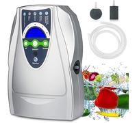 Générateur d'ozone 150 mg/h Air Purifier Ozone, Odour Killer, Générateur d'ozone Car 2 en 1 et ioniseur pour air, eau et nourriture, Odour Remover pour chambre avec minuterie