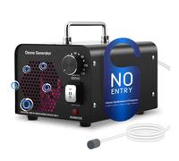 Générateur d'ozone 2 en 1 pour voiture, 60 000 mg/h, purificateur d'air à l'ozone avec mode eau et air, minuterie de 120 minutes, générateur d'ozone, appartement, ozoniseur, neutralisateur d'odeurs