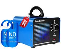 Générateur d'Ozone 60 000 mg/h Domestique ioniseur d'air Machine à Ozone Purification de l'Air O3 Destructeur d'odeurs Ozonateur avec Minuteur pour Voitures, Cuisine, Odeurs de Fumée, Animaux