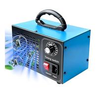 Générateur d'Ozone 60000mg/h, Ozonateur O3 Purificateur d'Air Pour Élimination des Odeurs, Générateur d'Ozone Réglable Pour Fumée, Animaux et Cuisine, Avec Minuterie 60 Min