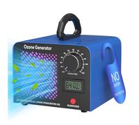 Générateur d'ozone 65 000 mg/h, appareil ozonisateur industriel O3 avec minuterie de 120 min, température, humidité, appareil à ozone jusqu'à 300 ㎡, ozoniseur o3 pour garage, appartement, hôtel