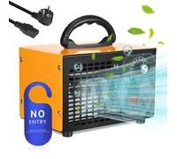 Générateur d'Ozone Domestique 60000 mg/h,400 mètres carrés de surface de purification efficace Purificateur d'air portable