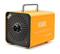 Générateur d'Ozone Domestique 60000 mg/h, Machine à Ozone pour Purification de l'Air et Élimination des Odeurs Dispositif d'Ozone Portable O3 pour Bureau, Salle de Bain, Maison, Voiture Jaune