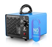 Générateur d'ozone et générateur d'ions négatifs 2 en 1 - Purificateur d'air 80 000 mg/h - Appareil à ozone avec minuterie pour chambre - Éliminateur d'odeurs pour la maison et la voiture