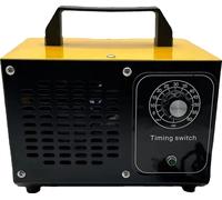 Générateur d'ozone, production d'ozone 60 g/h, zone de couverture 40㎡, élimination des odeurs, jaune, EU