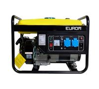 Générateur électrique 2000 W charge maximale 2200 W moteur 4 temps 7 CV Générateur électrique silencieux à essence Inverter Générateur de courant de secours 2 prises Schuko max. 70 d