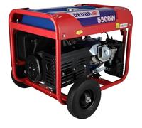 Générateur Électrique 5,0/5,5 kW, Bobinage Moteur Cuivre, Portable et Puissant, Alimentation Stable pour Chantier, Maison, Camping et Événements GARDEN DEDRA DEGB6500K