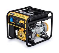 Générateur électrique à essence 2,8 kW/3,3 kW - Générateur de courant silencieux et portable avec AVR, autonomie de 8 h (à 50 % de charge) et réservoir de 9 l pour la maison, le camping et le chantier