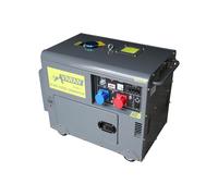 GENERATEUR ELECTRIQUE DIESEL INSONORISE 5KVA 400V ET 230V SANS PERTE