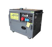 GROUPE ELECTROGENE INSONORISE DIESEL 6 kVA 380V/400V 230V 12V GENERATEUR DIESEL
