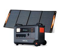 Générateur Électrique Portable OSCAL PowerMax 6000 Station électrique 3600Wh(6000Wh) + OSCAL PM200 Panneau solaire pliable 200W