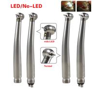 Générateur électronique LED à fibre optique dentaire, bouton poussoir de pièce à main à grande vitesse rapide, turbine à air sans LED, style NSK, 4 trous, 2 trous 4 hole-NO LED