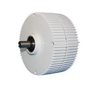 Générateur éolien 3000 W à faible régime, alternateur sans balais à haut rendement 24 V, 48 V, 12 V, générateur d'énergie alternative, sans base, double arbre(12V,3000W)