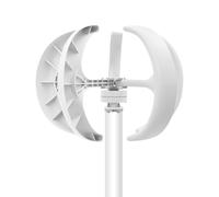 Générateur éolien 600W Éolienne Turbine éolienne avec contrôleur 24V Équipé pour les installations de surveillance, les bateaux et les lampadaires éoliens et solaires