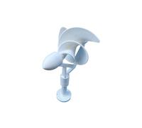 Générateur éolien, Générateur de vent miniature en spirale, 50 W, triphasé, aimant permanent, sans balais,pour applications marines/domestiques/hybrides(White)