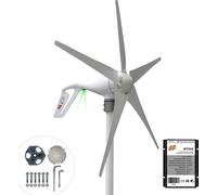 Générateur éolien, puissance 400W, 3 à 5 pales, options de tension polyvalentes 12V/24V, 5 lames 400W, 12V