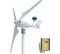 Générateur éolien, puissance 600W, tension 12V, 3 lames-blanches, 600W, 12V, 3 lames-blanches, 600W, 12V