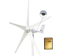 Générateur éolien, puissance 600W, tension 12V, 5 lames-blanches, 600W, 12V, 5 lames-blanches, 600W, 12V