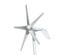 Générateur éolien, régulateur hybride MPPT, énergie alternative, 24V, avec régulateur MPPT, 600W 5 lames