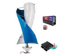 Générateur Éolien Spiral de 6000W avec Contrôleur Inverseur,220V