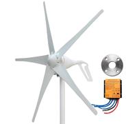 Générateur éolien, technologie MPPT, usage domestique, 400W 5 lames MPPT, 12V