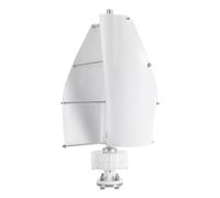 Générateur éolienne à axe vertical 24 V 100 W avec contrôleur éolienne génération d'électricité pour la maison, le magasin et l'alimentation d'énergie industrielle dans les bateaux, les pavillons