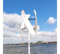 Générateur éolienne à lévitation magnétique à 3 pales de 5000 W | Équipement éolienne pour solutions énergétiques domestiques et industrielles