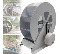Générateur hydroélectrique à turbine à eau, type disque à faible vitesse pour la production d'énergie éolienne et d'eau en plein air